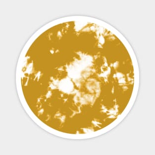 Mustard Storm - Tie-Dye Shibori Texture Magnet